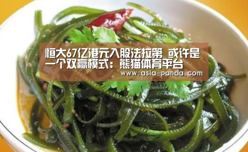 恒大67亿港元入股法拉第 或许是一个双赢模式:熊猫体育平台(图1) 熊猫体育直播